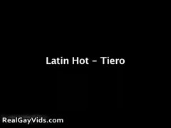 Tiero jerking his wild firm gay shaft gay porn