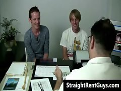 Hetero hunks go gay for cold brutal cash gay porn