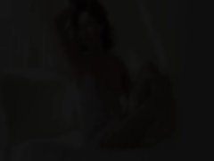 Wild angel slutty girl and glass vibrating sex toy