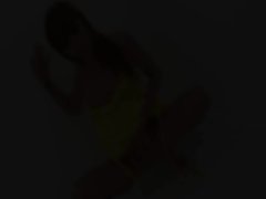 filthy light-haired with red anus toy