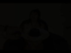 Shocking handjob of attractive sensual japanese girl