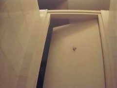 Toilet spy cam video