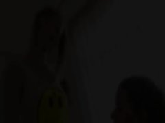 Cumming on neck of my titty fuck partner