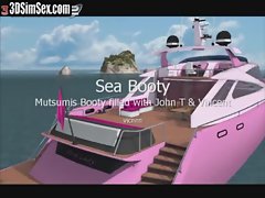 Matusumi gets grinded on a boat