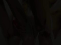 Three lesbo vaginas masturbate
