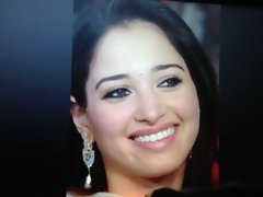 Filthy cunt TAMANNA got cummed!!