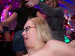 Dancefloor banging at supersized sex-party