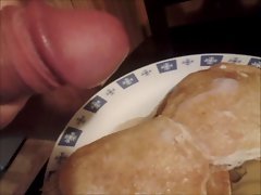 Cum on pancakes