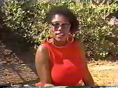 Lustful ebony AYES 80S