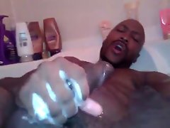 bustin off in tub