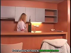 Grandpa screwing 18yo tempting blonde