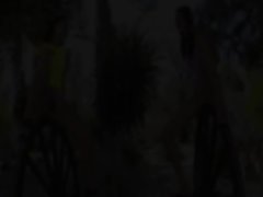 Restless nymphs peeing outside
