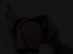 luscious lingerie and backside playing