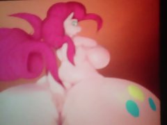 Cumming on Pinkie Pie&#039;s Phat Butt
