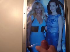 Cum on Britney Spears & Katy Perry