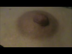 erecting nipple of my pale red pawg