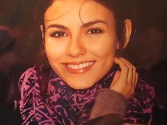 Victoria Justice Cum Tribute Bukkake No.1