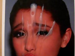 Ariana Grande Cum Kiss Facial