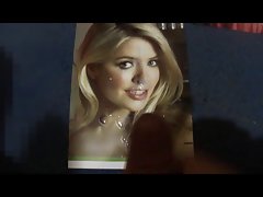 Great Holly Willoughby Cumshot Tribute