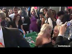 Casino party begins get mad as ladies get boozy