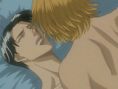 Light-haired anime gay lewd stunning anal screwed