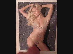 Heidi Klum vollgespritzt (cumshot tribute)