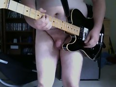 Naked guitar solo