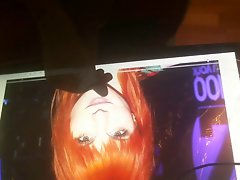 Hayley Williams Cum Tribute 2!