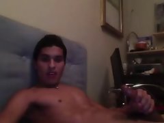 wanking in front of cam