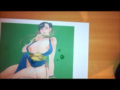 SFighter Futa Chun-Li Cumshot Request By SeamedStockinglover