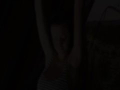 Restless chesty slutty girl Adria toying