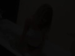whirpool enjoyment of buxom light-haired young lady