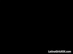 Two attractive Latin slutty chicks gets vagina banged