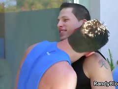 Gay clips of Andrew and Roman grinding part3