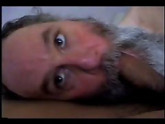 Bearded Daddy Blows Him