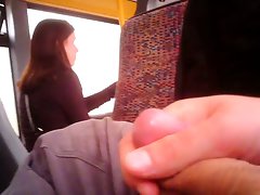 Public Masturbate in bus