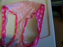 cumming in another pair of step daughter&#039;s panty