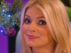 Holly Willoughby Caressing Balls