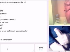 Shower on Omegle