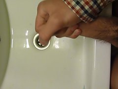 cumming in my sink