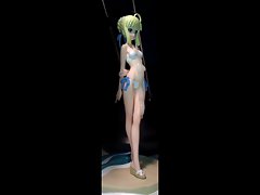 Saber Figure Bukkake (3 Shots)