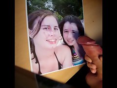 Cum on sassy teens