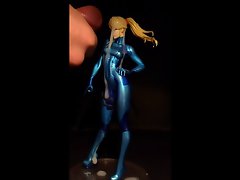 SeXy.Samus Aran.Bukkake figure