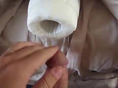 ejaculating in my DIY homemade cunt