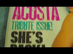 ROSA ACOSTA GETS A FACIAL !!!