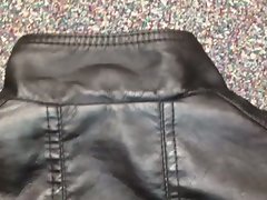 Black Forever 21 Sizzling teen Leather Jacket 2
