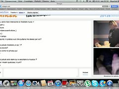 Omegle. Canadian saucy teen demonstrates her body. Nympho