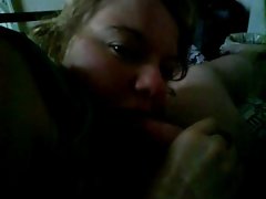Alluring ex girlfriend caresses my cock...