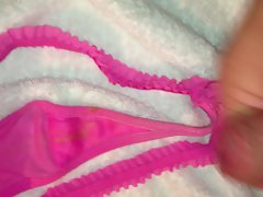 Big Load on Partners Obscene Panties