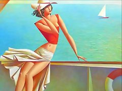 Erotic Paintings of Georgy Kurasov